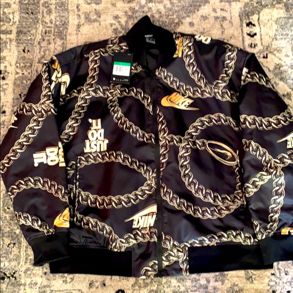 nike chain jacket